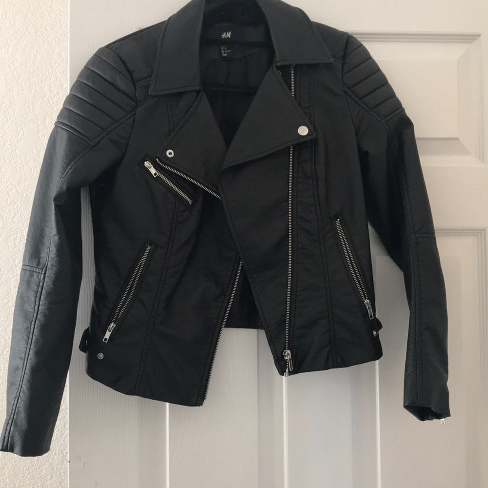 H&M Black Moto jacket
